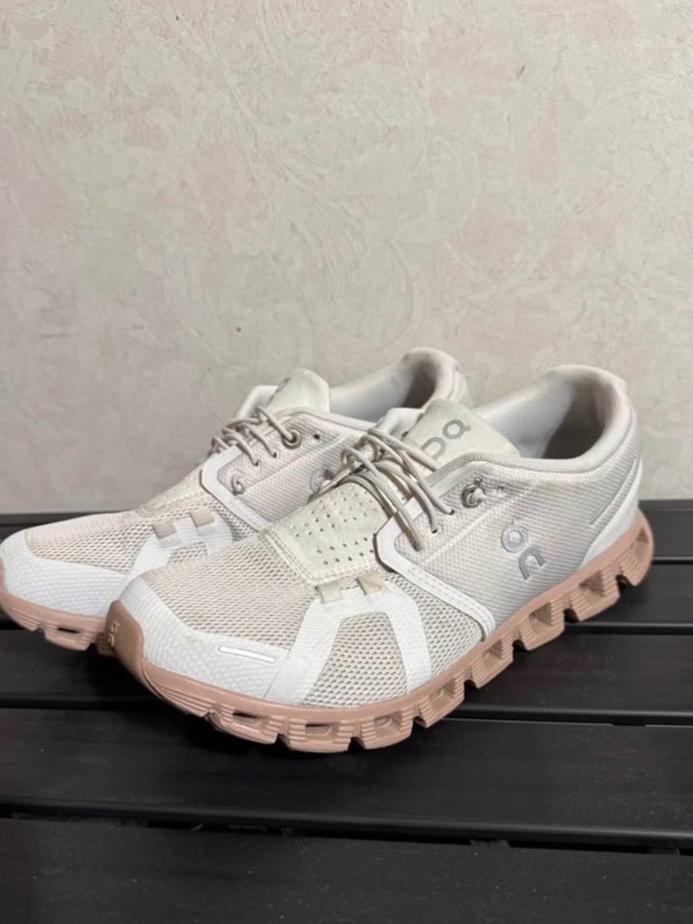 On Running Women's Cloud 5 Sneakers in Sand Rosebrown